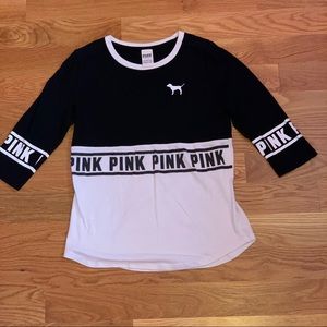 From Victoria Secrets’s Pink, Long Sleeve Shirt